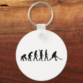 Evolutie-hockey Sleutelhanger (Voorkant)