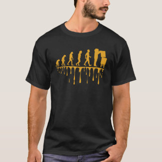 Evolutie Imker Bij Imker Honing Bijen Bijenkorf T-shirt