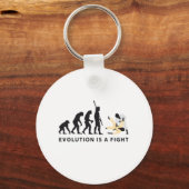 evolutie Judo Sleutelhanger (Voorkant)