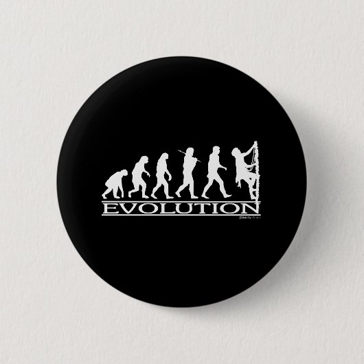 Evolutie - Klimaatverandering Ronde Button 5,7 Cm (Voorkant)