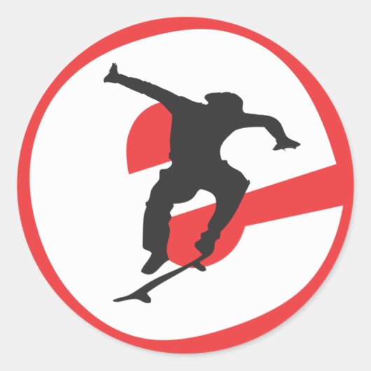 Evolutie Logo Ronde Sticker (Voorkant)