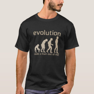 Evolutie maakte een man uit mijn T-shirt