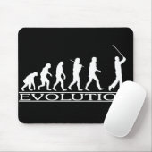 Evolutie - Man - Golf Muismat (Met muis)