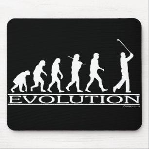 Evolutie - Man - Golf Muismat
