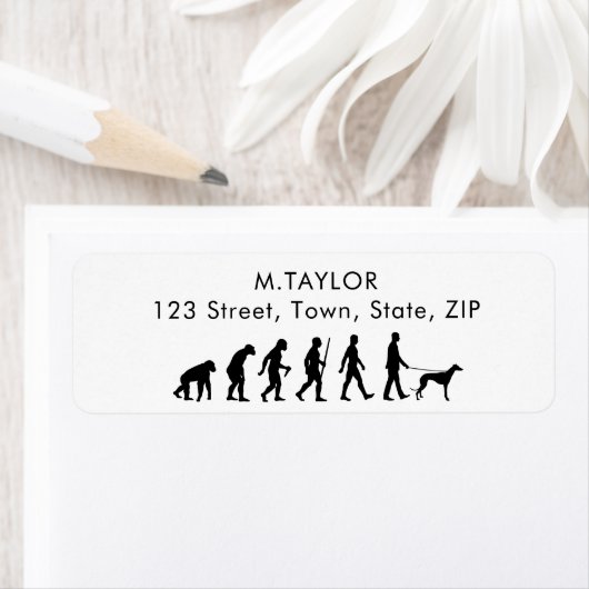 Evolutie naar Greyhound Owner Etiket (Insitu)
