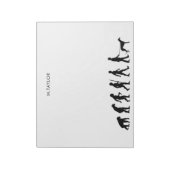 Evolutie naar Greyhound Owner Notitieblok (Gedraaid)