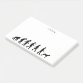 Evolutie naar Greyhound Owner Post-it® Notes (Schuin)