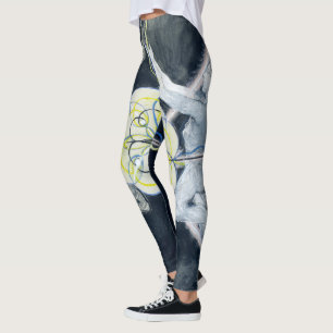 Evolutie nr.3 van Hilma af Klint Leggings