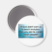 Evolutie onderwijzen magneet (Voorkant / Achterkant)