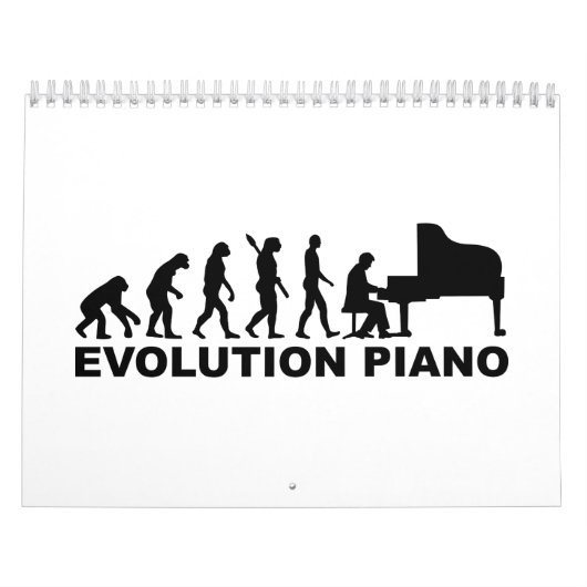 Evolutie Piano Kalender (Hoes)