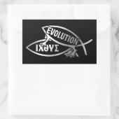 Evolutie - Procreation Rechthoekige Sticker (Tas)