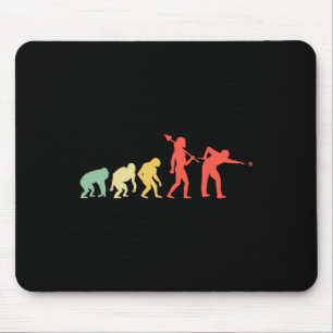 Evolutie Rack Pool Biljart Speler Biljart Cue Muismat