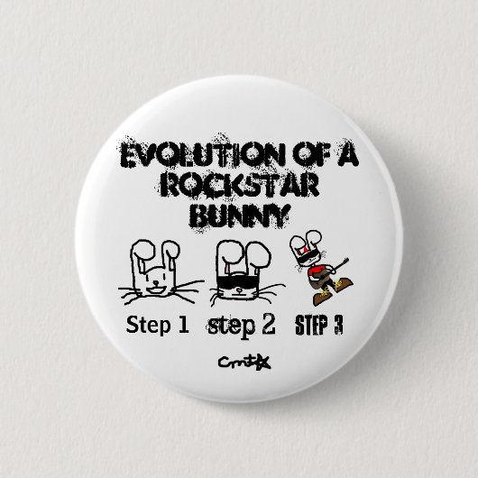 Evolutie Ronde Button 5,7 Cm (Voorkant)