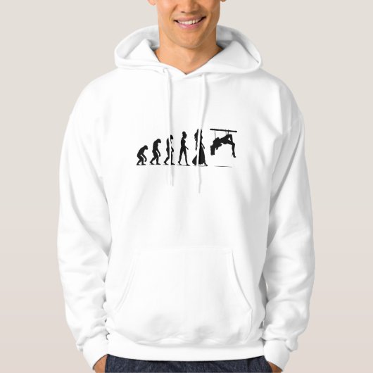 Evolutie shibari hoodie (Voorkant)