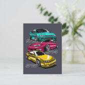 EVOLUTIE SILVIA'S-CHASSIS BRIEFKAART (Staand voorkant)