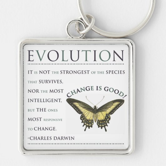 Evolutie Sleutelhanger (Voorkant)