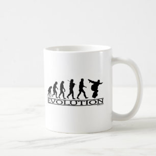 Evolutie - Snowboarding Koffiemok