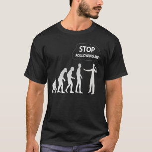 evolutie - stop na me T - shirt