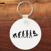 Evolutie surfen sleutelhanger (Voorkant)