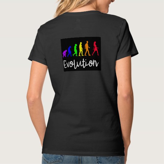 Evolutie T-shirt (Achterkant)