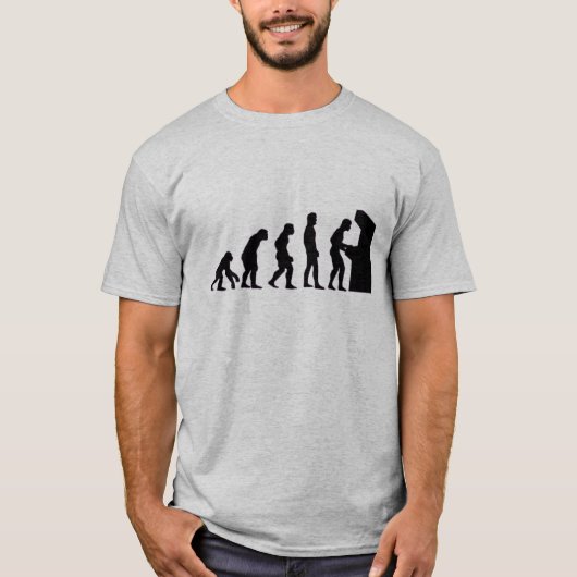 Evolutie T-shirt (Voorkant)
