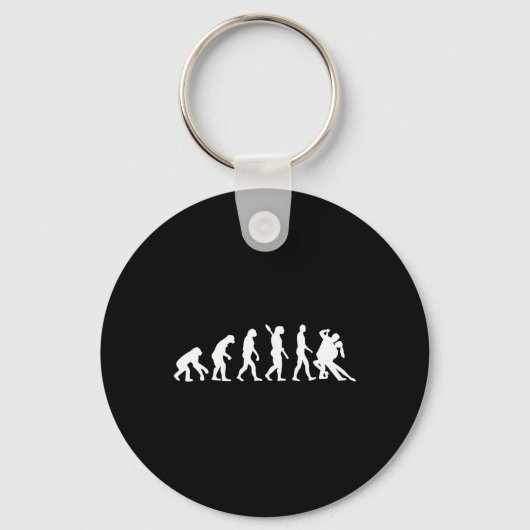 Evolutie Tango-dansing Sleutelhanger (Voorkant)