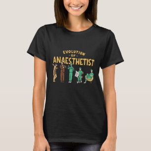 Evolutie van anesthesist voor anesthesist t-shirt