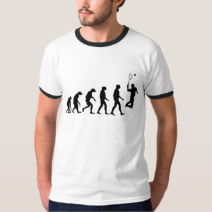 Evolutie van Badminton T-shirt
