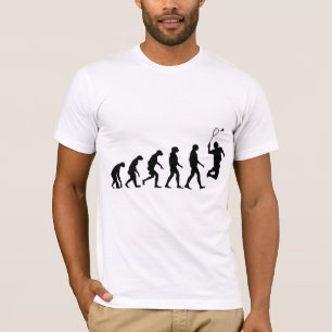 Evolutie van Badminton T-shirt