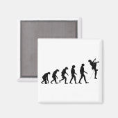 Evolutie van bergbeklimmen magneet (Voorkant / Achterkant)