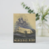 evolutie van de Classic Car Briefkaart (Staand voorkant)