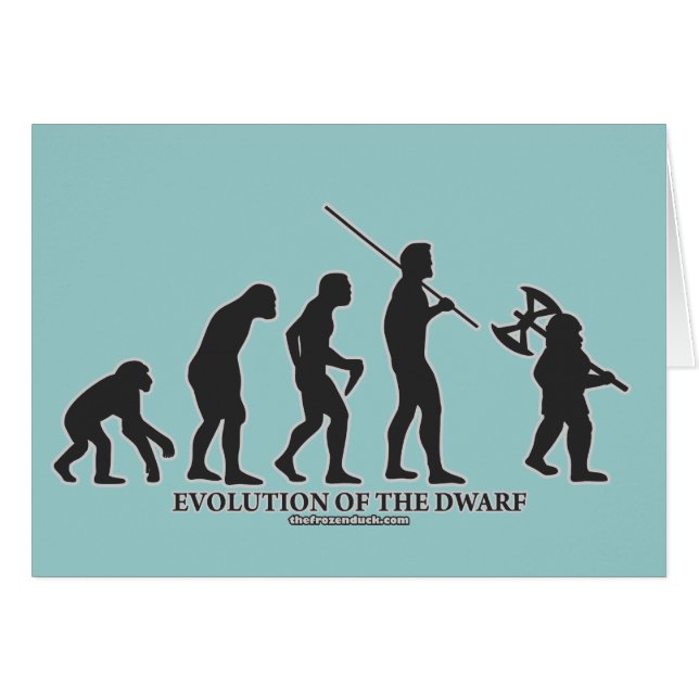Evolutie van de Dwarf (Voorkant Horizontaal)