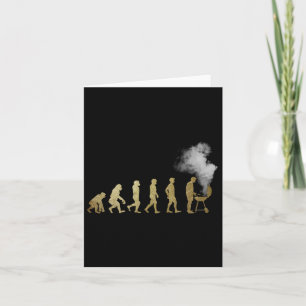 Evolutie van de grilmeester - grilling-cadeautjes kaart