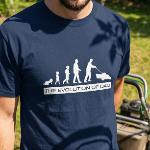 Evolutie van de Man - Grappig T-shirt voor Vaderda