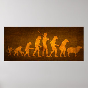 Evolutie van de Massa's Poster
