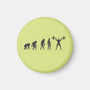 Evolutie van de mens magneet