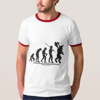 Evolutie van de MInotaur T-shirt