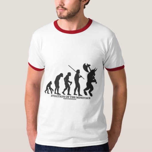 Evolutie van de MInotaur T-shirt (Voorkant)