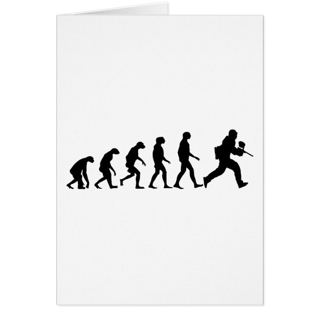 Evolutie van de Paintball (Voorkant)