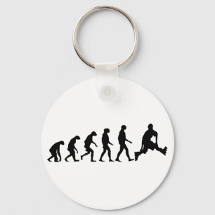Evolutie van de Rollerblading Sleutelhanger