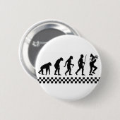 Evolutie van de Ska Badge Ronde Button 5,7 Cm (Voorkant /achterkant)