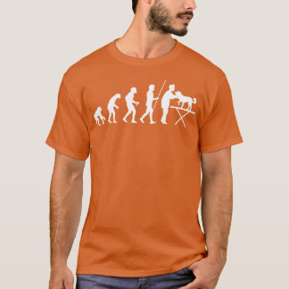 Evolutie van dierenarts t-shirt