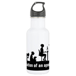 "Evolutie van een Apostaat " Waterfles