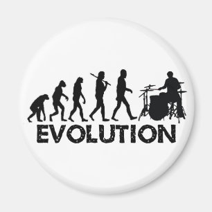 Evolutie van een drummer magneet