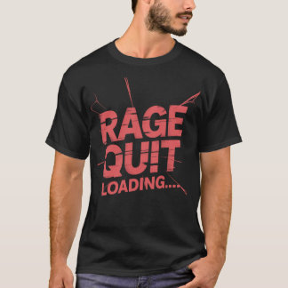 Evolutie van een Gamer & Rage Quit - Dubbelzijdige T-shirt