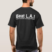Evolutie van Fan, Beat L.A.! T-shirt (Achterkant)