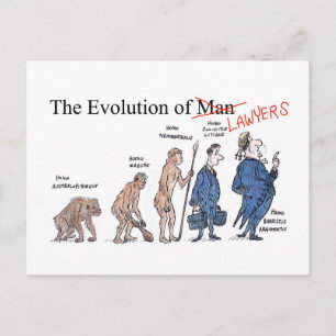 Evolutie van het briefkaart van de Man
