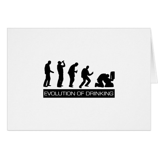 Evolutie van het Drinken (Voorkant Horizontaal)