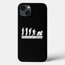 Evolutie van het Drinken iPhone 13 Hoesje