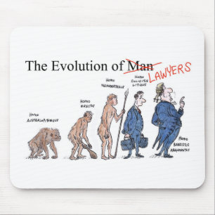 Evolutie van het Man muispad Muismat